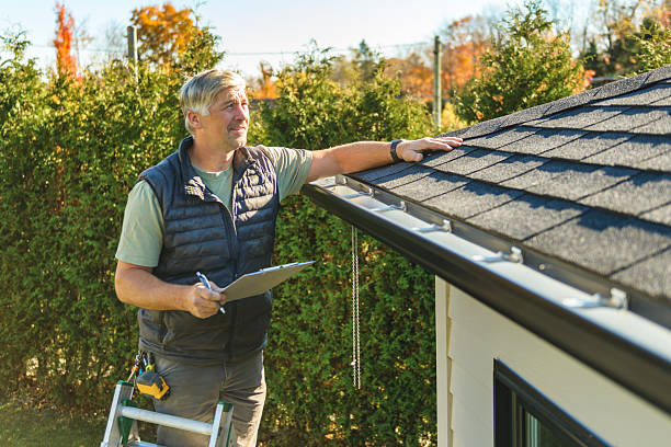 Professional Roof Inspection technician working in Gustine, CA